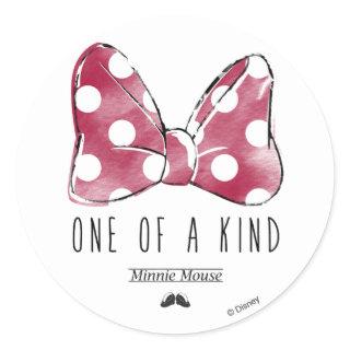 Minnie Mouse | One Of A Kind Classic Round Sticker