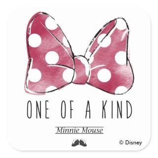 Minnie Mouse | One Of A Kind Square Sticker