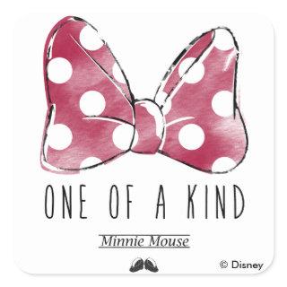 Minnie Mouse | One Of A Kind Square Sticker