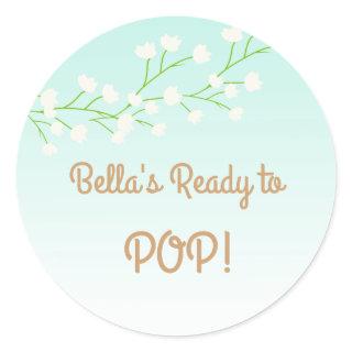 Mint Baby's Breath Ready to Pop Stickers