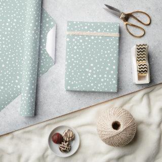Mint Green Dalmatian Spots, Dalmatian Dots, Dotted