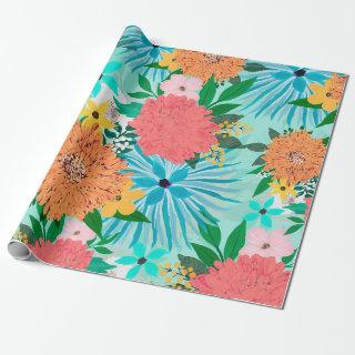 Mint pastel Floral