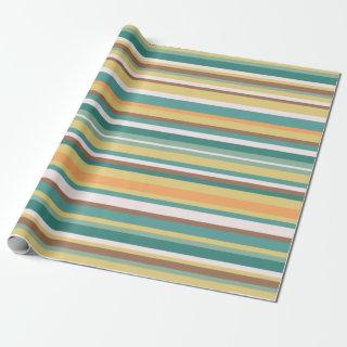 Mint Seamless Geometric Stripes Lines