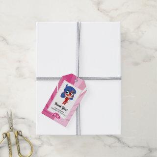 Miraculous Ladybug Chibi Birthday Gift Tags