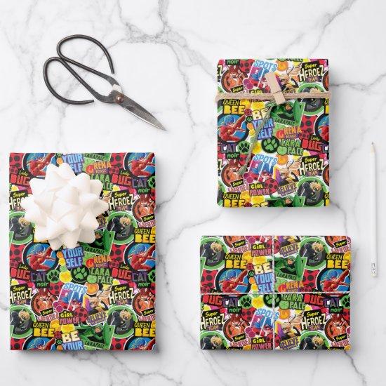 Miraculous Superhero Characters Pattern  Sheets