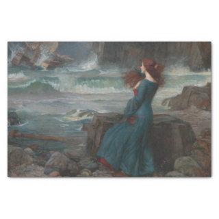 Miranda Tempest John William Waterhouse Art Tissue Paper