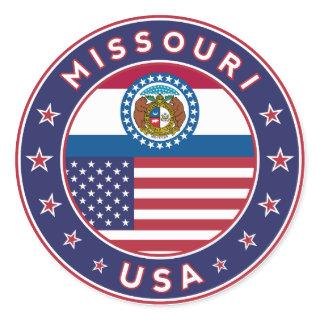 Missouri Classic Round Sticker
