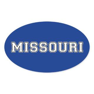 Missouri Oval Sticker