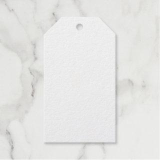 Misty Rose, Flush Mahogany, Decorative Design Foil Gift Tags