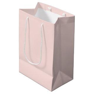 Misty Rose Solid Color Medium Gift Bag