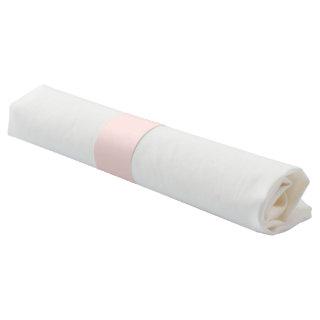 Misty Rose Solid Color Napkin Bands