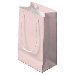Misty Rose Solid Color Small Gift Bag