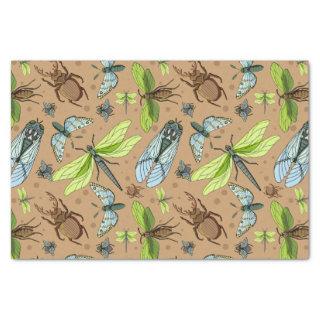 Mixed Colorful Bugs and Insects   Tissue Paper