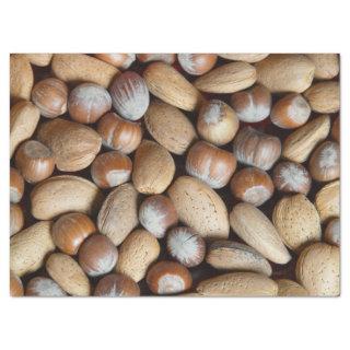 mixed nuts tissue paper