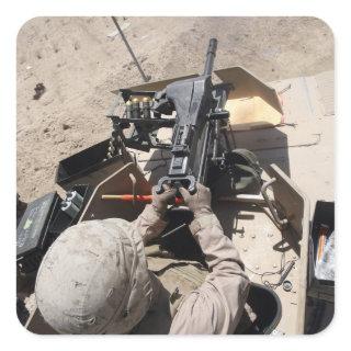 MK-19 automatic grenade launcher Square Sticker