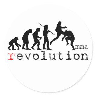 MMA Evolution Chart Flying Knee Sticker