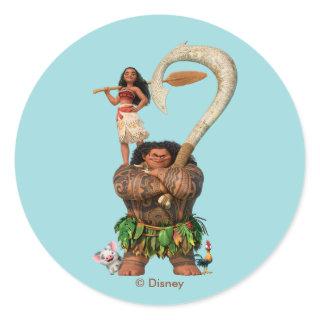 Moana | True To Your Heart Classic Round Sticker