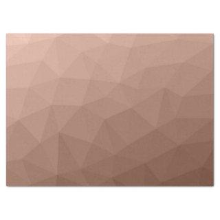 Mocha Brown geometric mesh modern pattern Tissue Paper