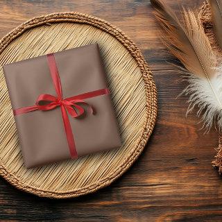 Mocha Brown Solid Color | Classic | Elegant