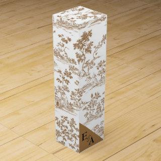 Mocha Mousse / Copper Toile Wine Box