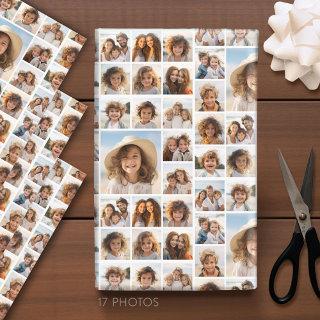 Moden, Minimal Photo Grid with 17 Photos  Sheets
