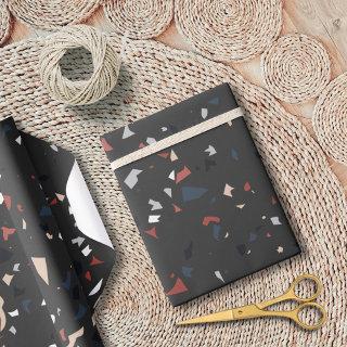 Modern Abstract Mid Century Terrazzo Pattern