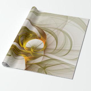 Modern Abstract Precious Metal Colors Fractal