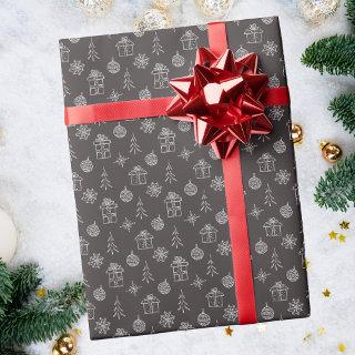 Modern Abstract Simple Christmas Pattern