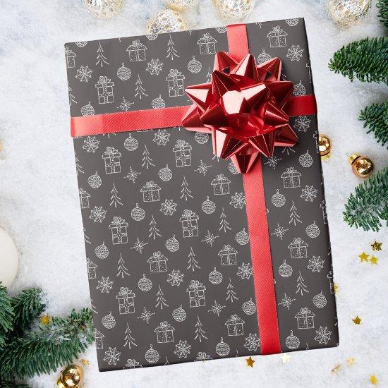 Modern Abstract Simple Christmas Pattern