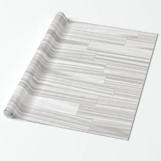 Modern abstract white gray wood grain pattern