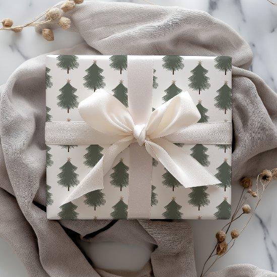 Modern Boho Merry Christmas | Trees | Pine |  Sheets