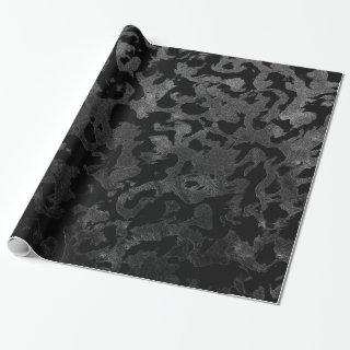 Modern Camo -Black and Dark Grey- camouflage