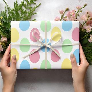 Modern Colorful Eggs Pattern | Easter  Wrapping