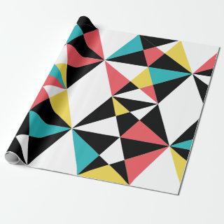 Modern, colorful, fun, trendy, geometric pattern