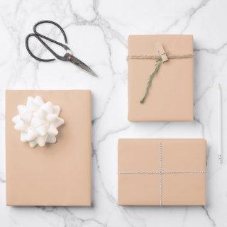 Modern Colors Peach Sky  Sheets