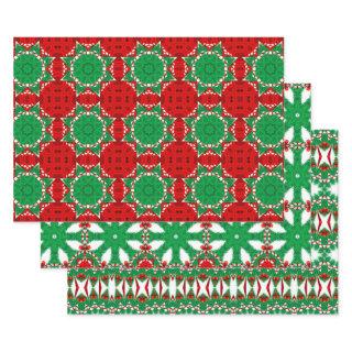 Modern Cool Mix and Match Christmas Patterns  Sheets