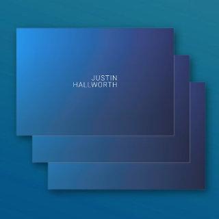 Modern Dark Blue Gradient & Minimal Editable Text  Sheets