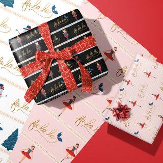 Modern Fa La La Christmas Nutcracker Characters  Sheets