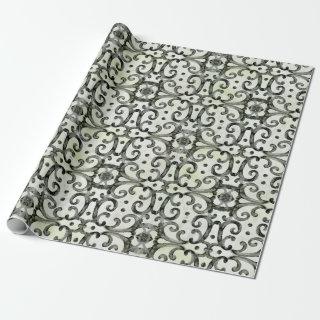 Modern Farmhouse Swirls Black n White Decoupage