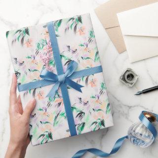 Modern Floral Pattern Flowers Sketch