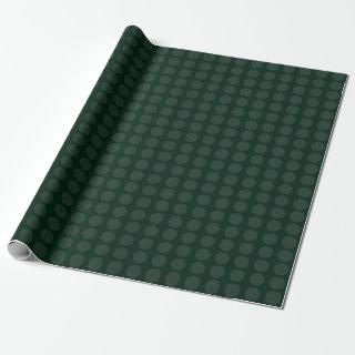 Modern Forest Green Sleek Minimalist Dot