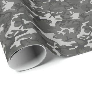 Modern Gray Military Camo Camouflage