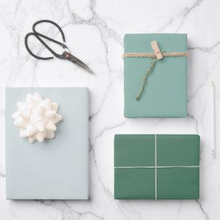Modern Green Solid Color  Sheets
