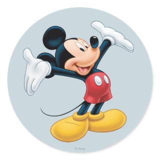 Modern Mickey | Airbrushed Classic Round Sticker