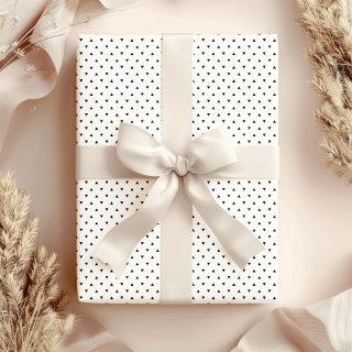 Modern Minimalist Black and White Triangle Pattern