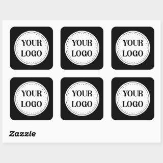 Modern, Minimalist, Elegant & Customizable Square Sticker