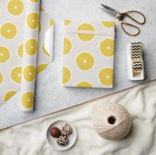 Modern Oranges Pattern Yellow Gray