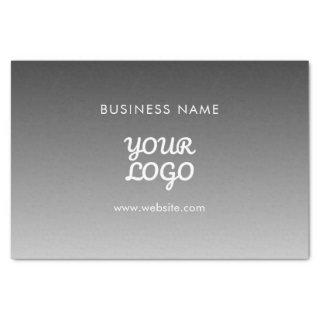 Modern Promotional Logo & Text | Editable Color Tissue Paper