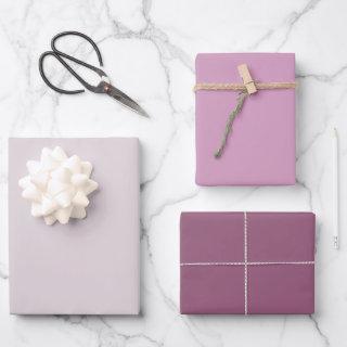 Modern Purple Solid Color  Sheets