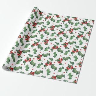 Modern Red Berry Christmas